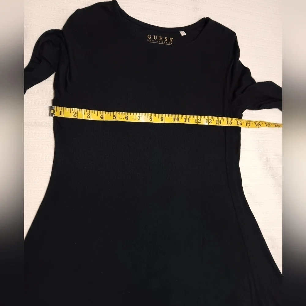 GUESS Black, long-sleeved,  mini Dress Size XS